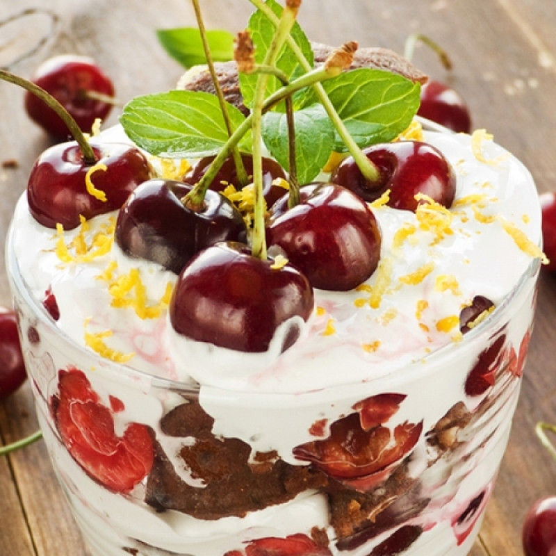 Lady Finger Desserts
 Cherry Trifle With Homemade Chocolate Lady Fingers Recipe