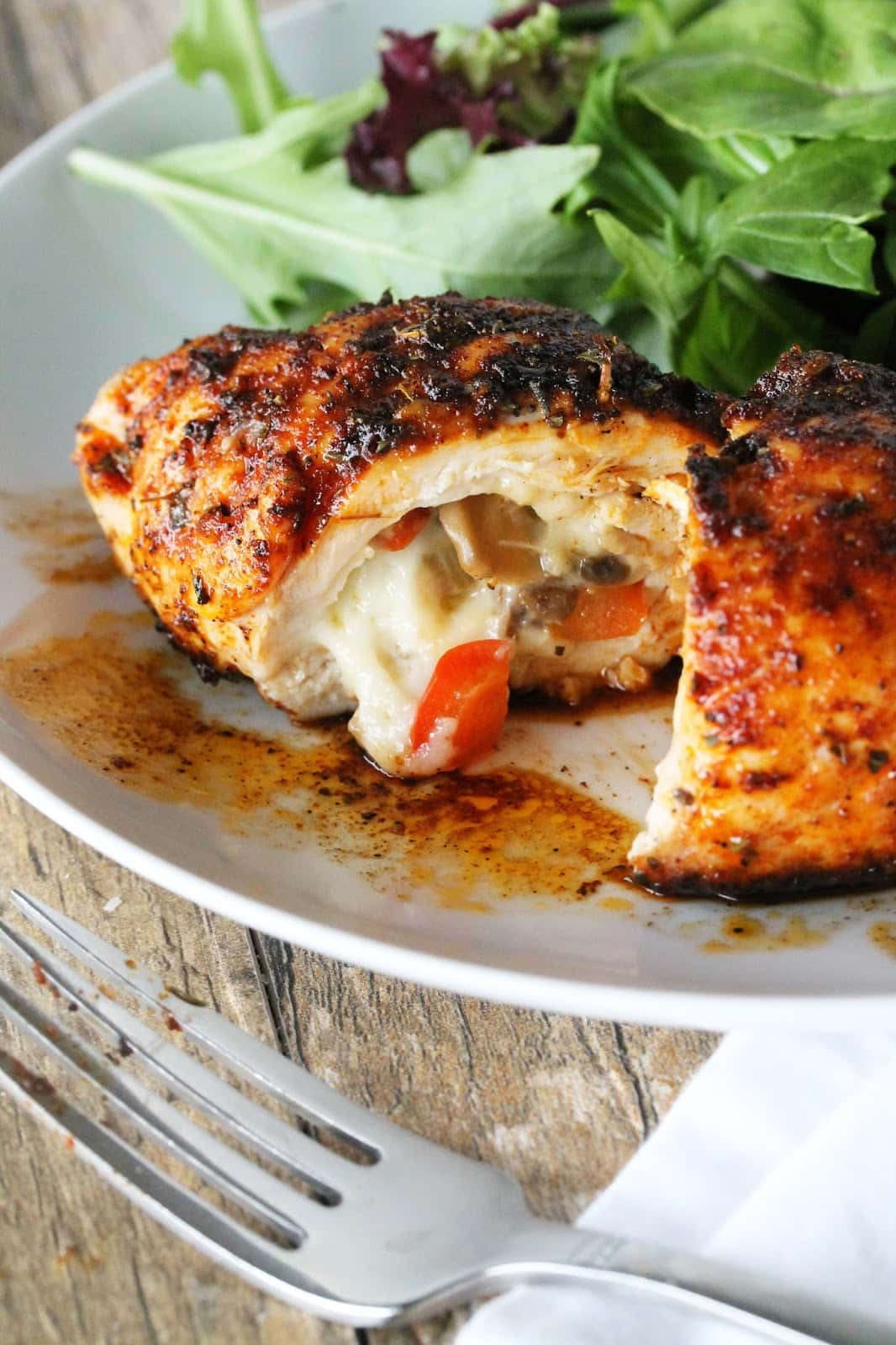 Lasagna Stuffed Chicken
 Lasagna Stuffed Chicken Breasts