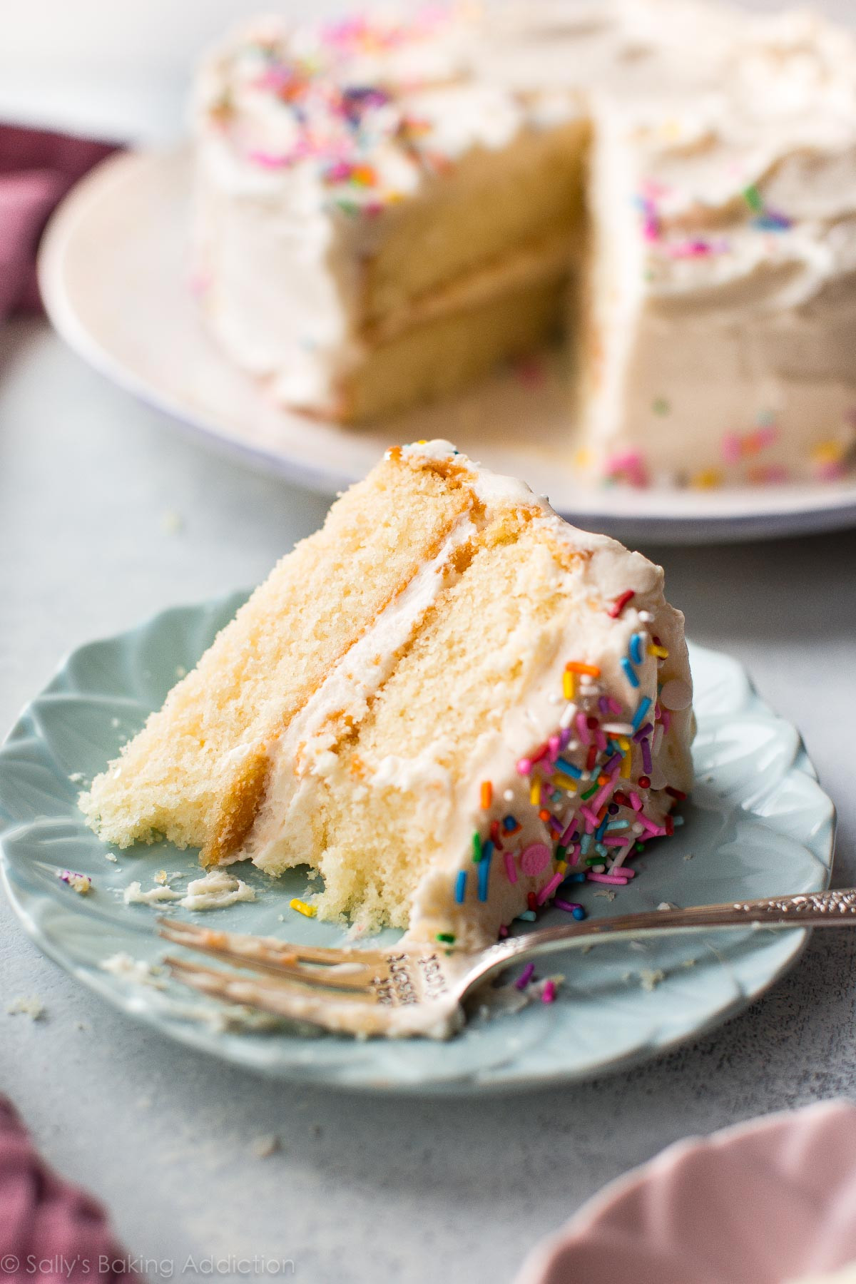Layer Cake Recipe
 New Favorite White Layer Cake Sallys Baking Addiction