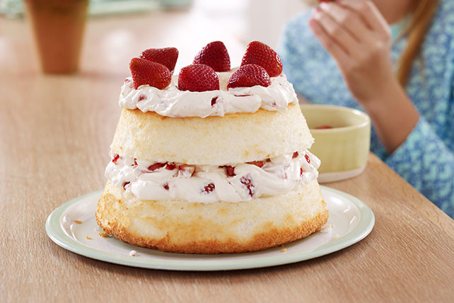 Layered Strawberry Angel Food Cake Dessert
 Strawberry Angel Food Cake Kraft Recipes