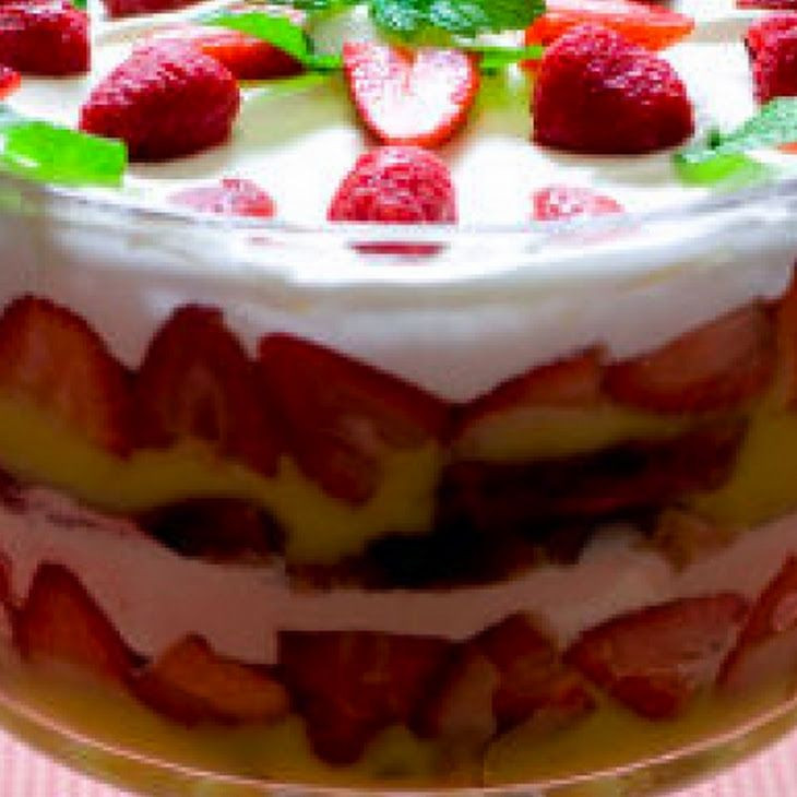 Layered Strawberry Angel Food Cake Dessert
 Top 42 ideas about Sweet Treats on Pinterest