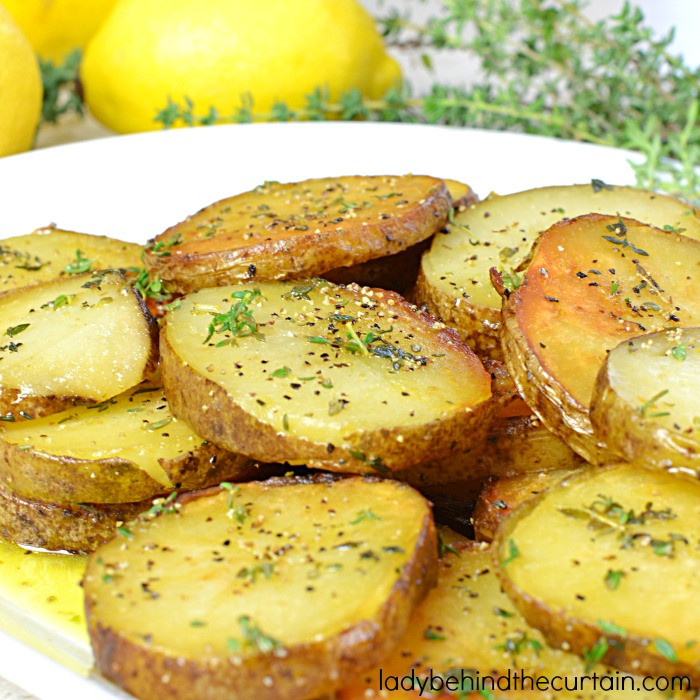 Leftover Baked Potato
 Lemony Leftover Baked Potatoes