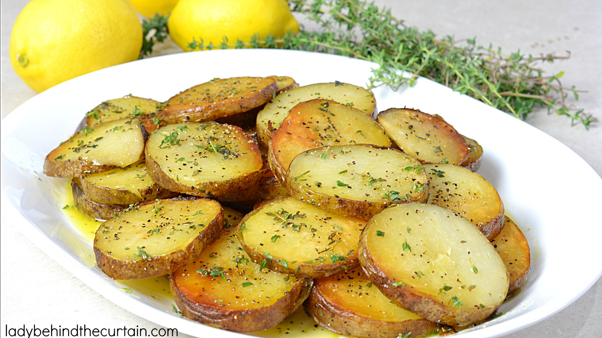 Leftover Baked Potato
 Lemony Leftover Baked Potatoes