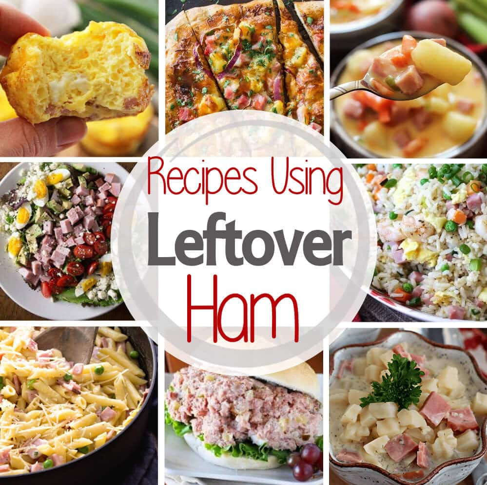 Leftover Ham Dinner Recipes
 Leftover Ham Recipes Julie s Eats & Treats