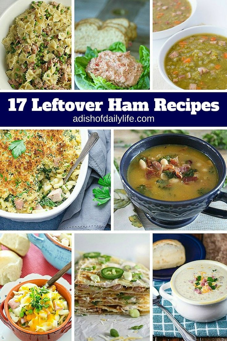 Leftover Ham Dinner Recipes
 17 Best images about Leftover Ham Recipes on Pinterest