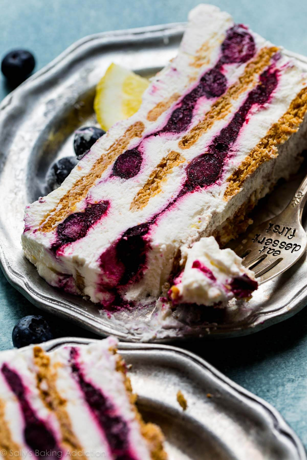 Lemon Icebox Cake
 Blueberry Lemon Icebox Cake Sallys Baking Addiction