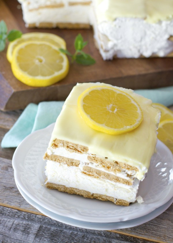 Lemon Icebox Cake
 Lemon Icebox Cake Maebells