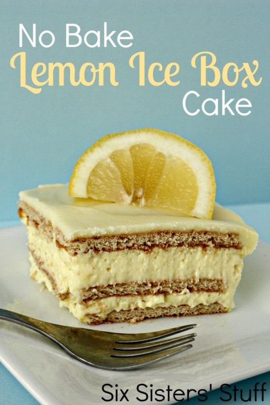 Lemon Icebox Cake
 No Bake Lemon Icebox Cake The Frugal Female