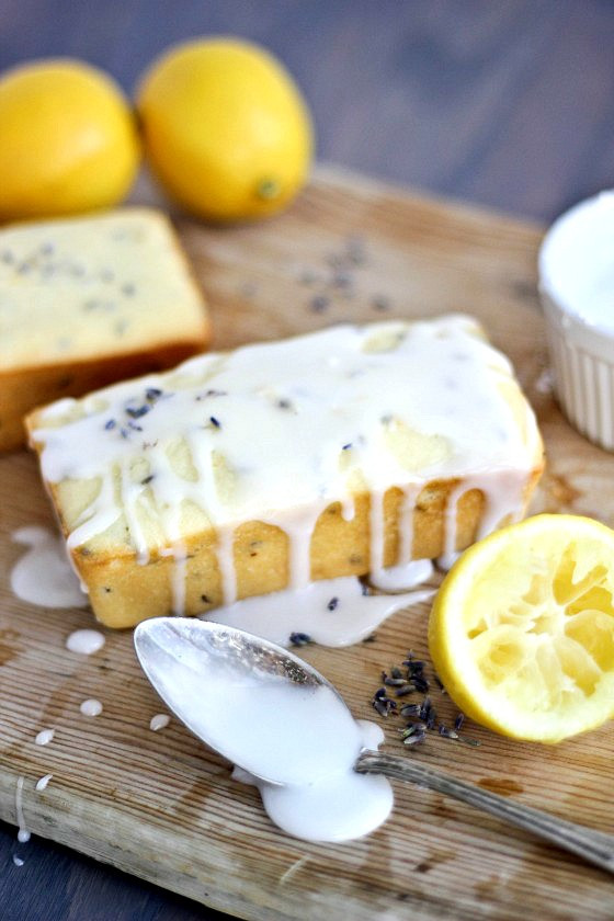 Lemon Lavender Cake
 Lemon Lavender Greek Yogurt Pound Cake