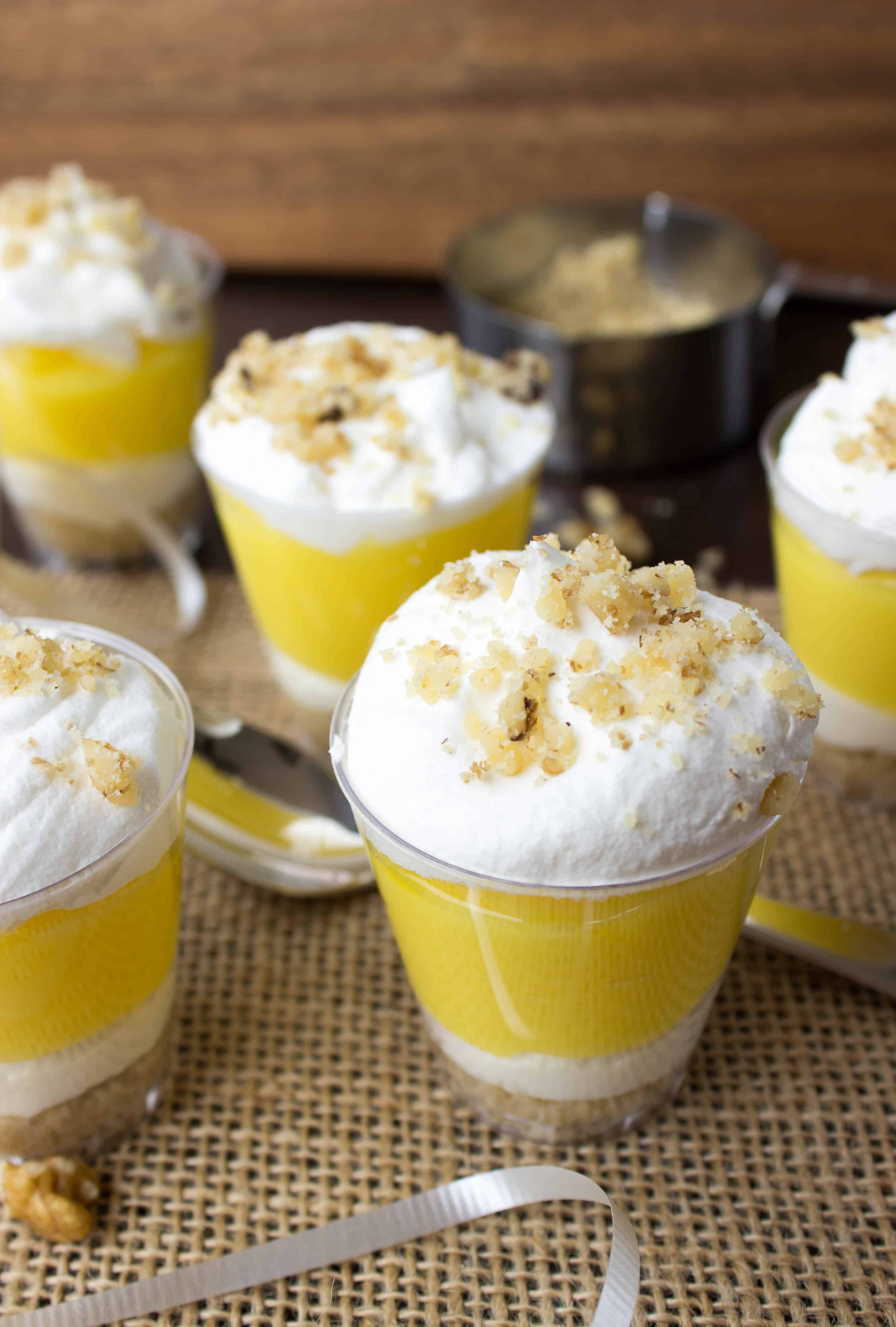 Lemon Lush Desserts
 Lemon Lush Dessert Shooters