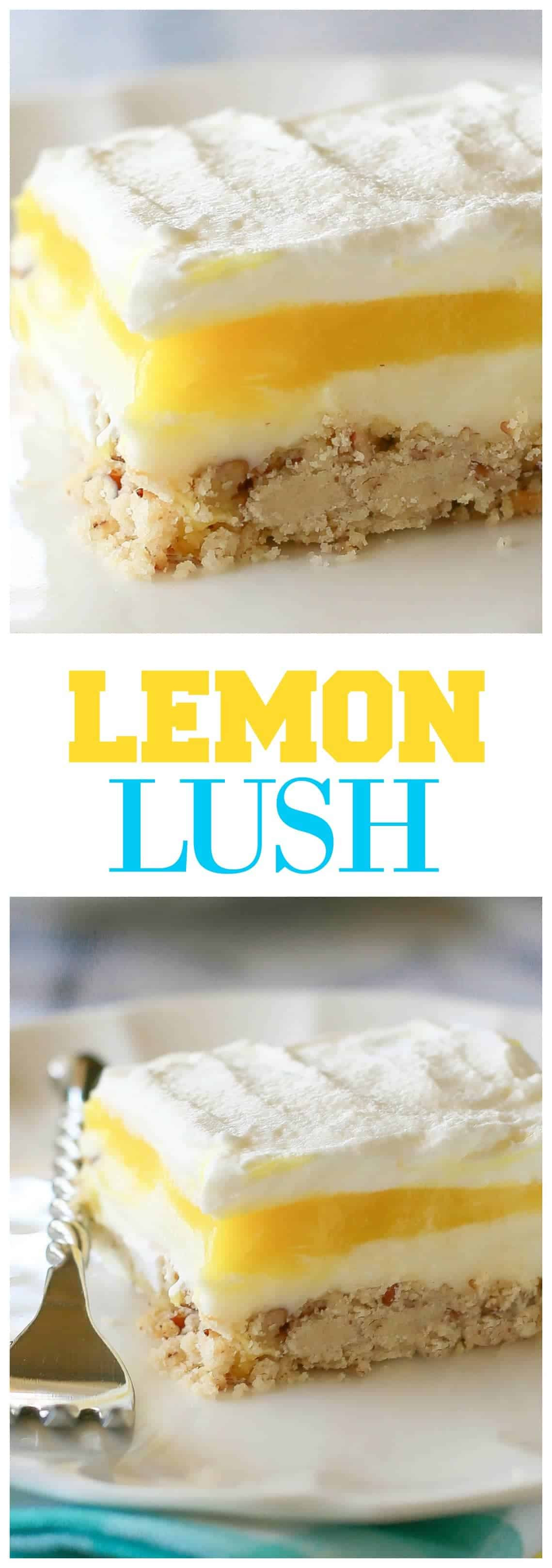 Lemon Lush Desserts
 Lemon Lush Dessert Recipe The Girl Who Ate Everything