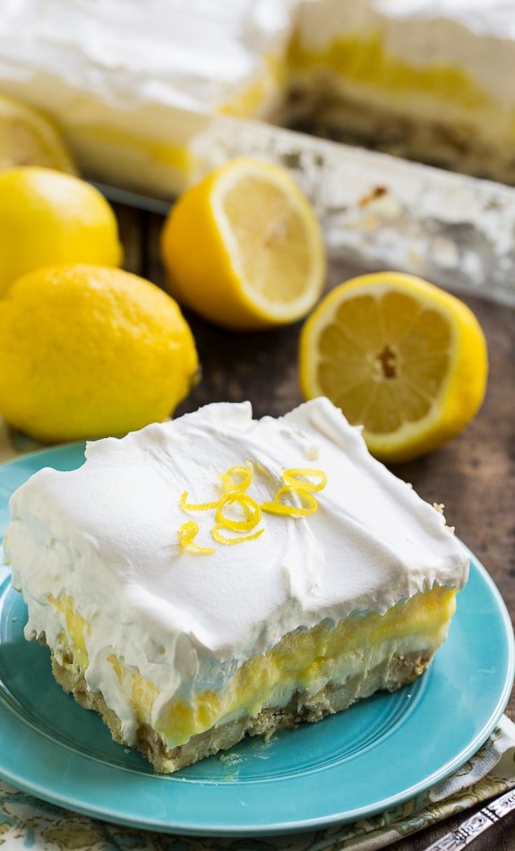 Lemon Lush Desserts
 Lemon Lush Spicy Southern Kitchen