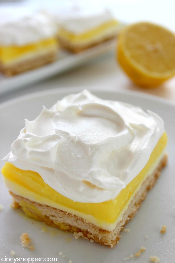 Lemon Lush Desserts
 Lemon Lush Bars CincyShopper