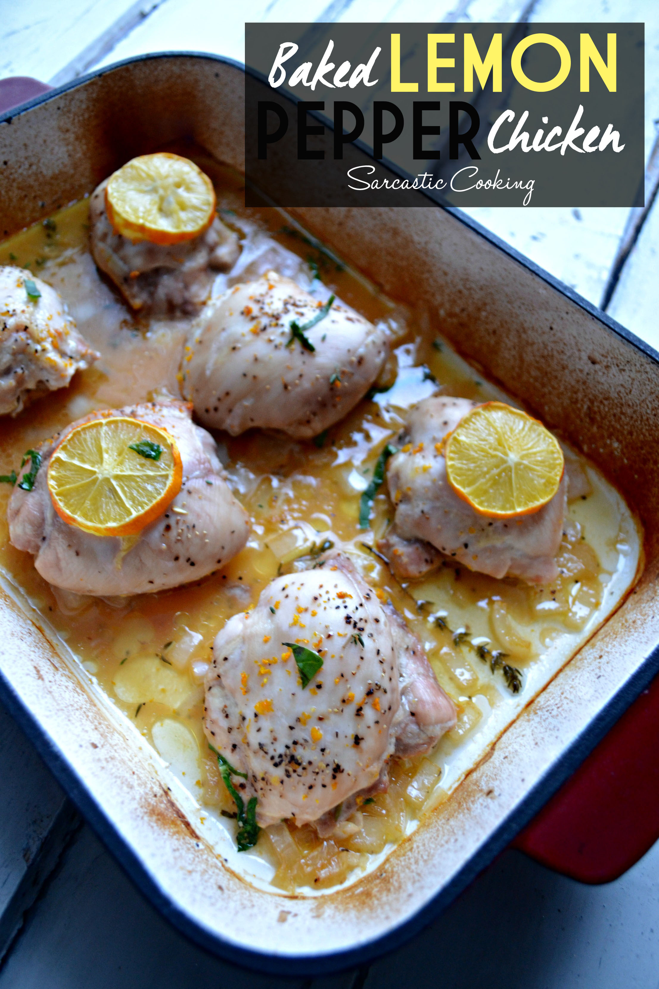 Lemon Pepper Baked Chicken
 Baked Lemon Pepper Chicken