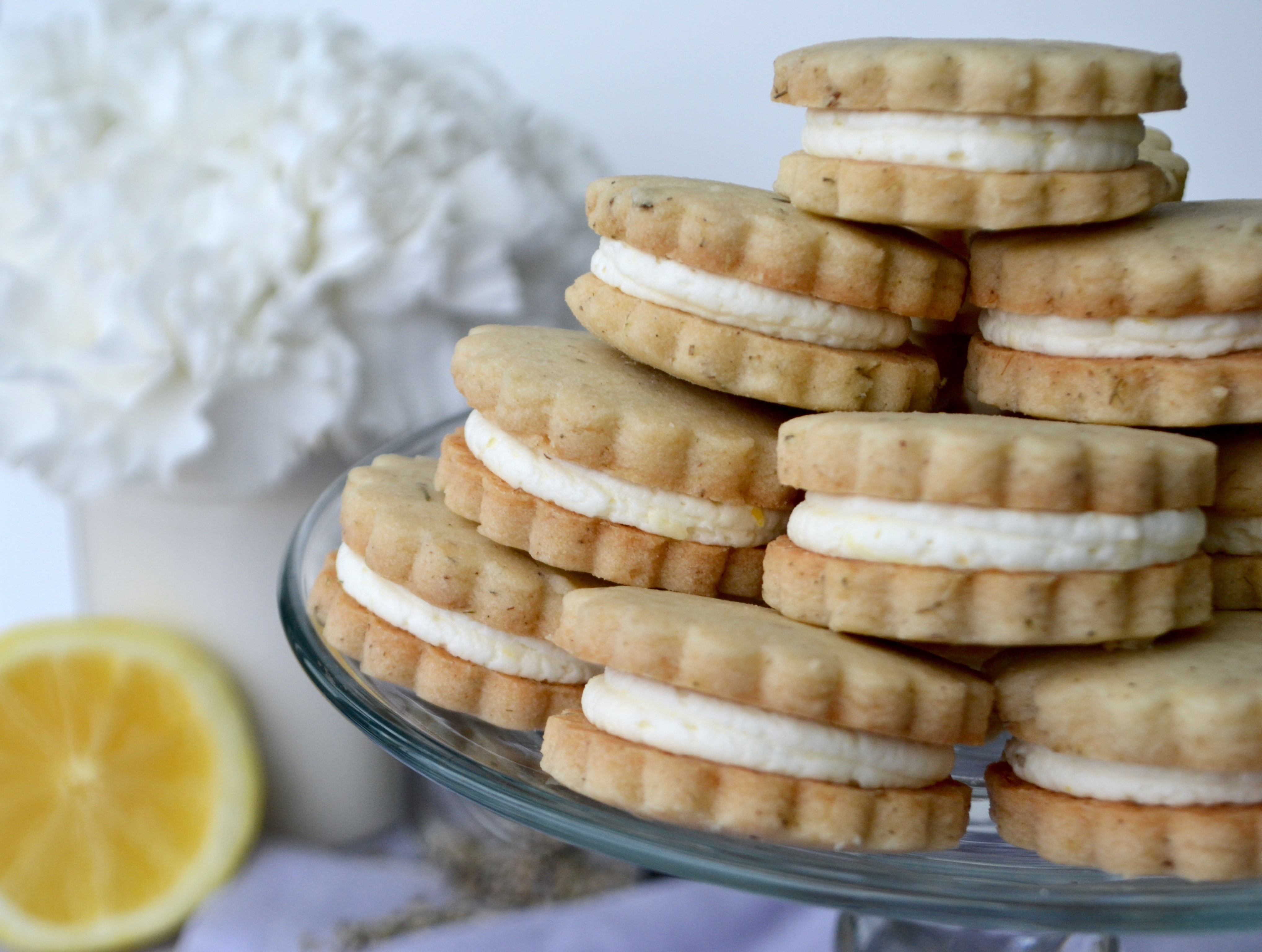 Lemon Shortbread Cookies
 Lavender Lemon Shortbread Cookies angean angean