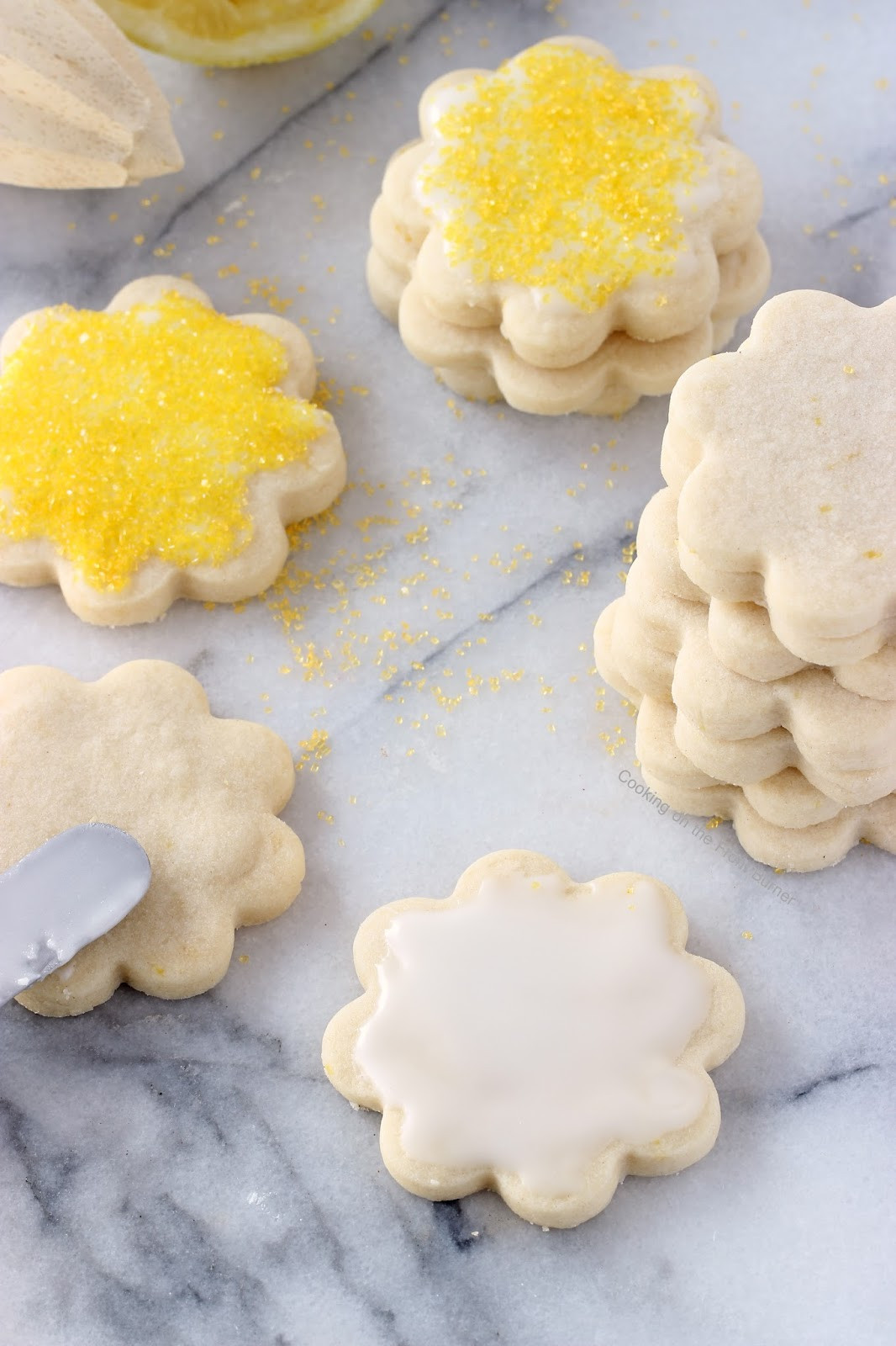 Lemon Shortbread Cookies
 Lemon Shortbread Cookies