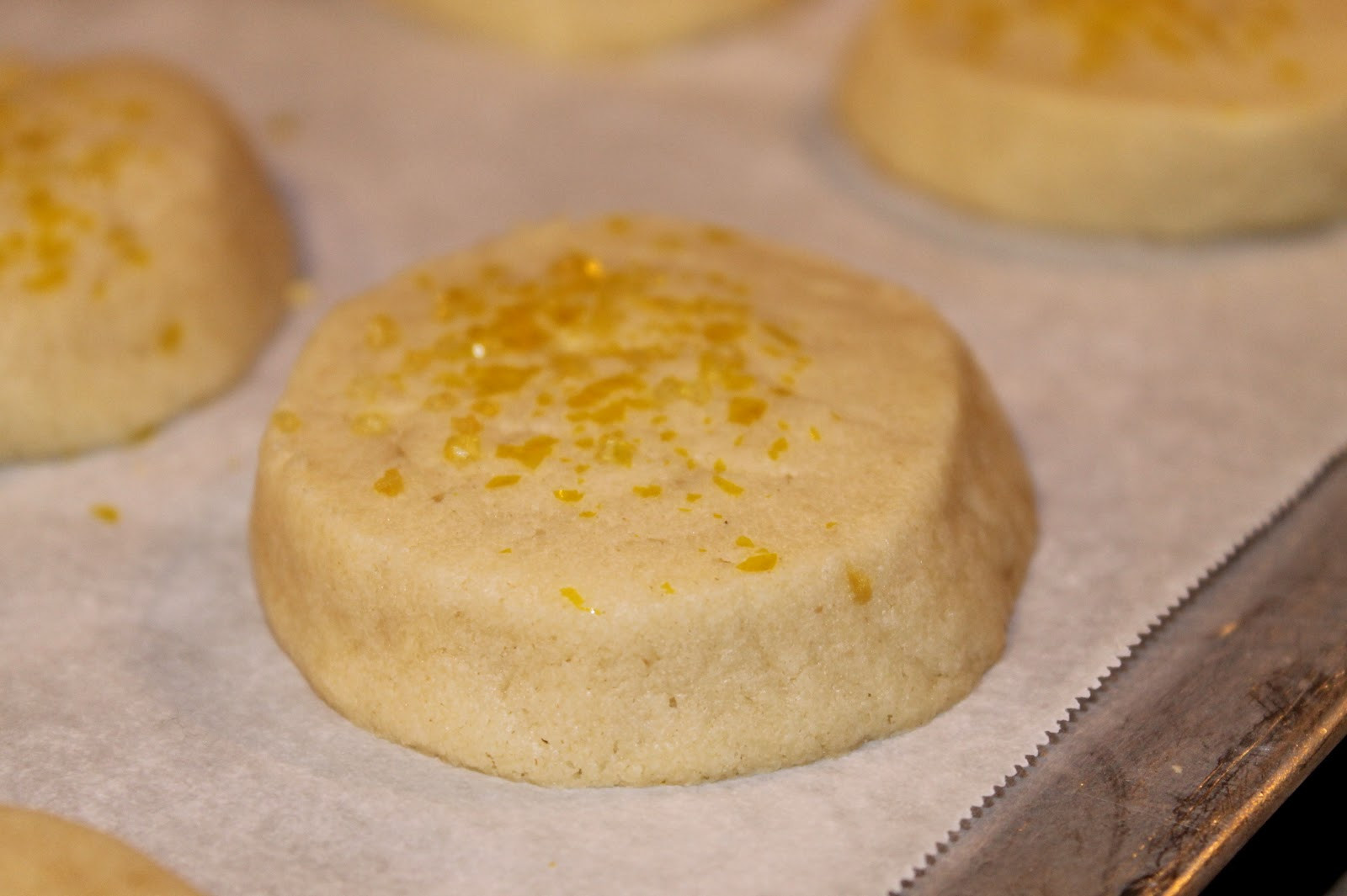 Lemon Shortbread Cookies
 Mélange Lemon Shortbread Cookies