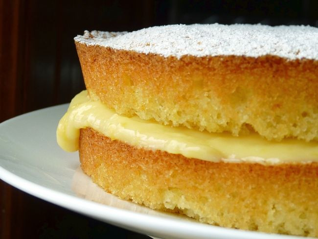 Lemon Sponge Cake
 Lemon Victoria sponge cake recipe All recipes UK