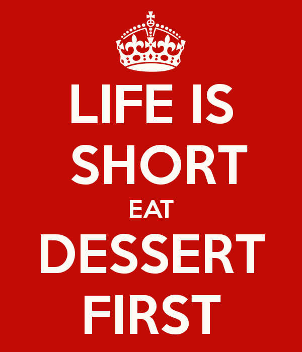 Life Is Short Eat Dessert First
 Ice Cream Fit Actor