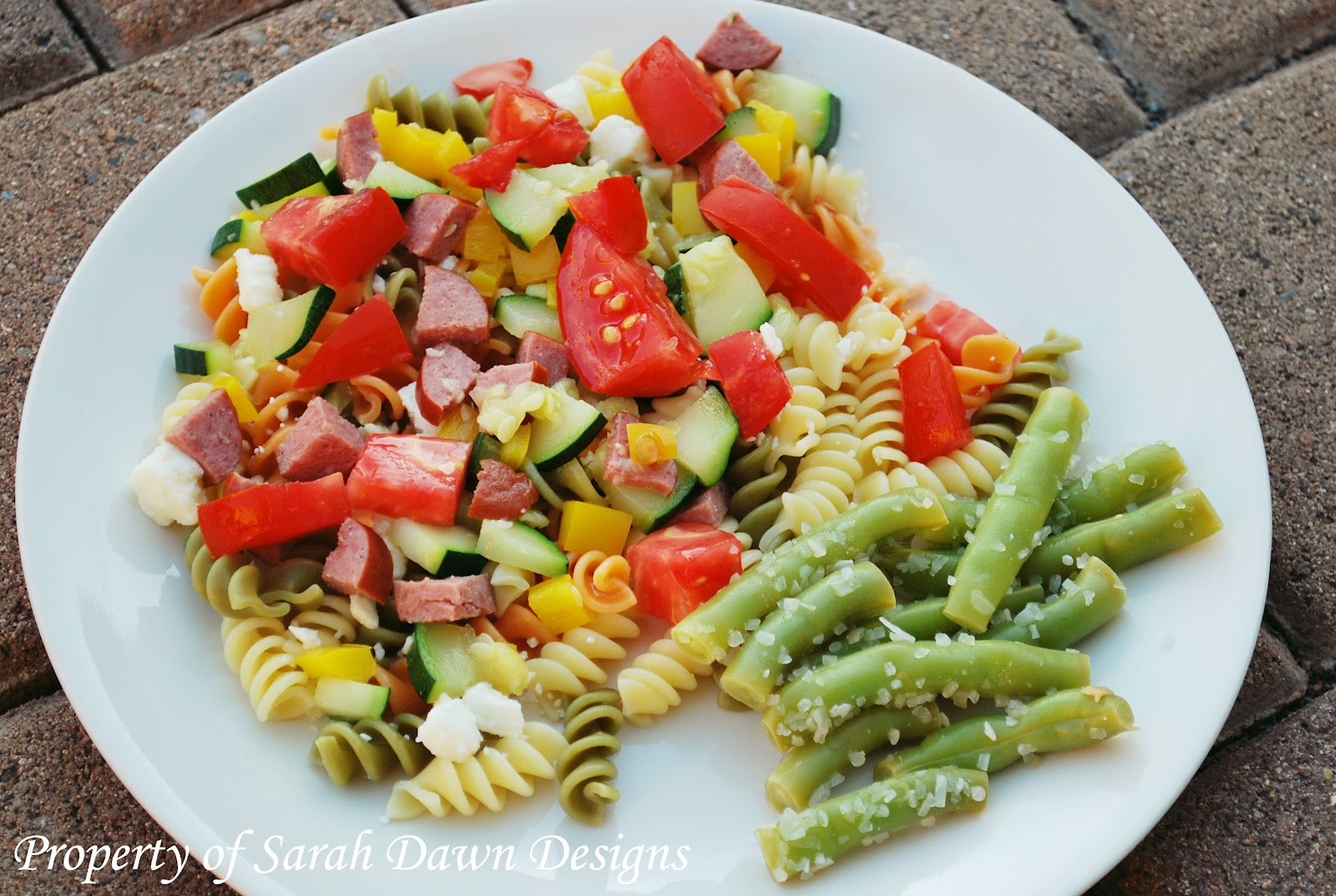 Light Healthy Dinner
 Sarah Dawn Designs 20 Minute Meals Light and Healthy Pasta