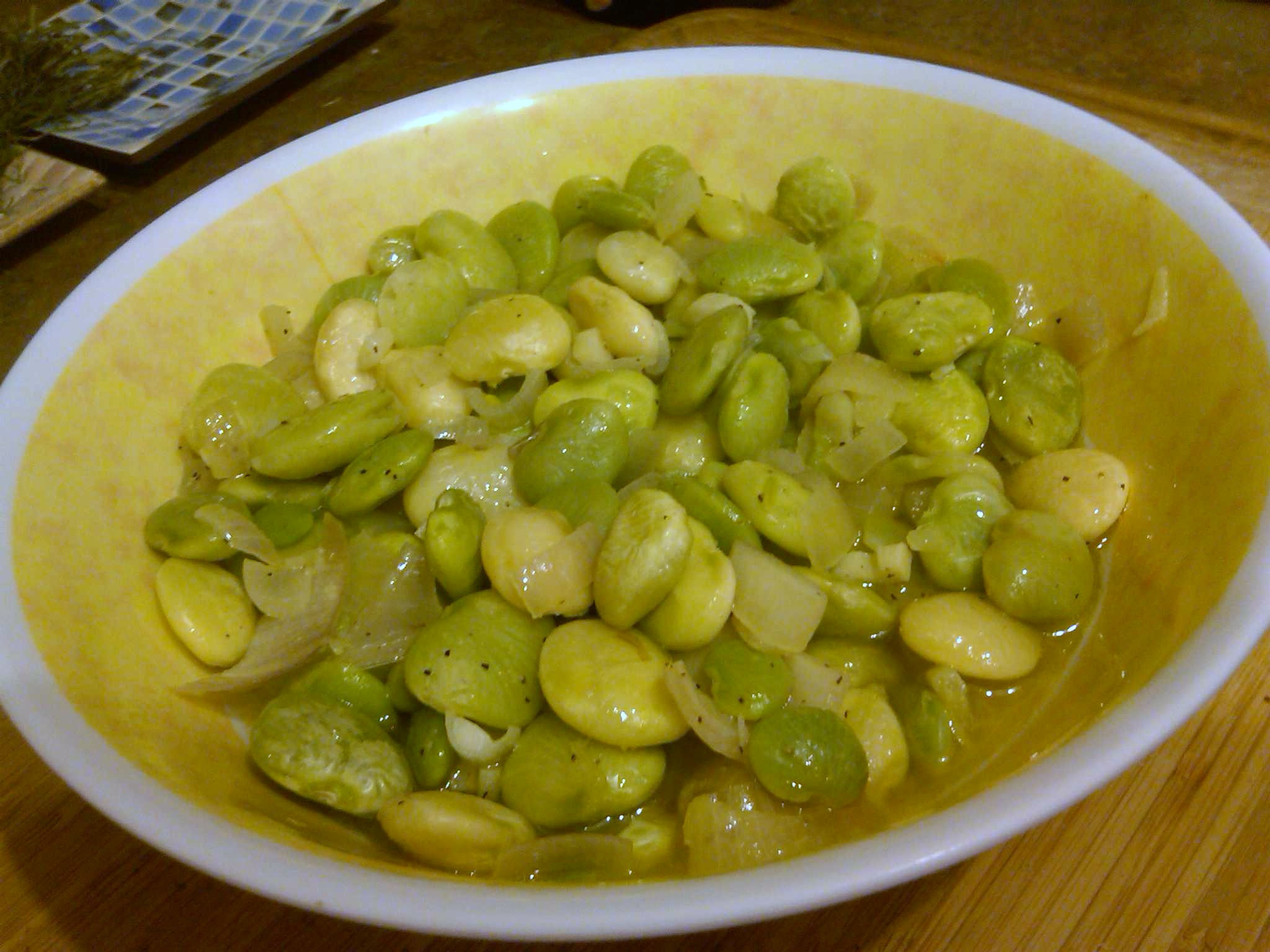 Lima Bean Recipes
 Lima Beans & Shallots