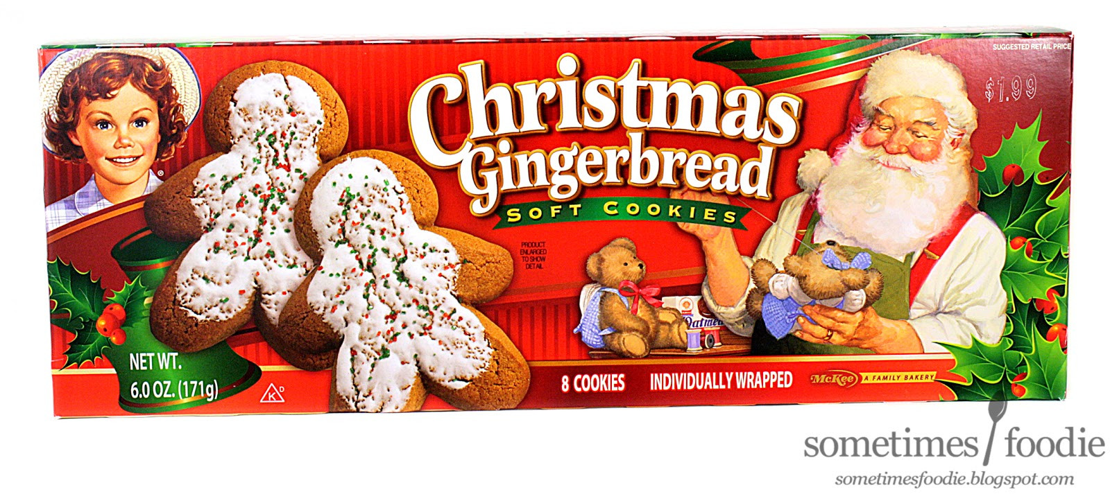 Little Debbie Gingerbread Cookies
 Sometimes Foo Christmas Gingerbread Soft Cookies Walmart