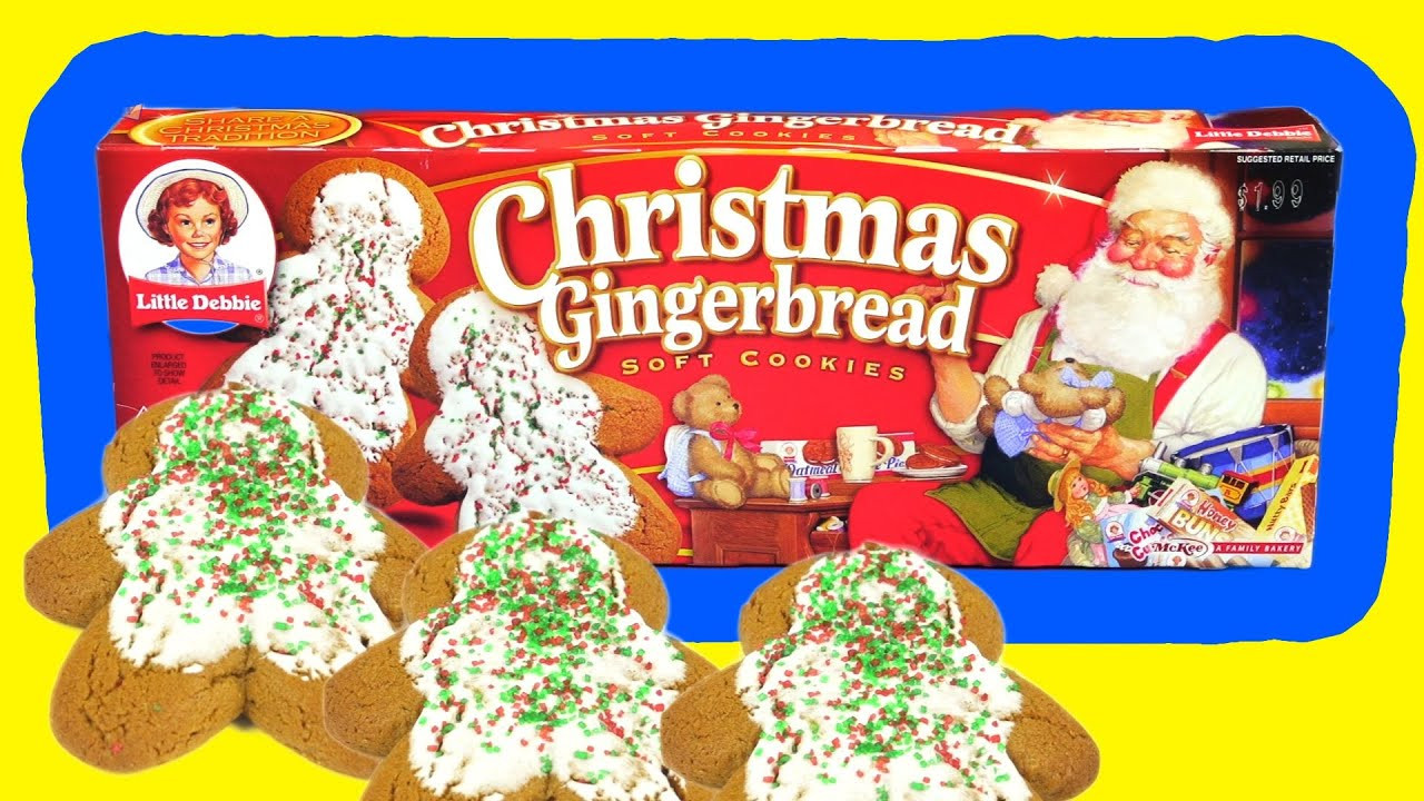 Little Debbie Gingerbread Cookies
 Little Debbie Christmas Gingerbread Soft Cookies