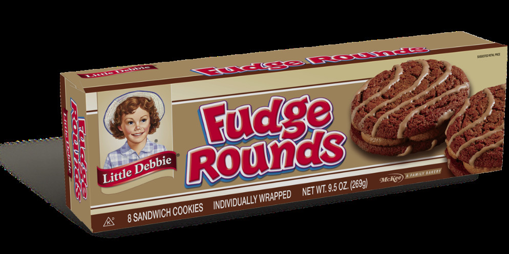 Little Debbie Gingerbread Cookies
 Fudge Rounds