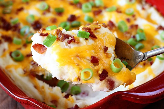 Loaded Mashed Potatoes Recipe
 Shortcut Loaded Mashed Potato Casserole Southern Bite