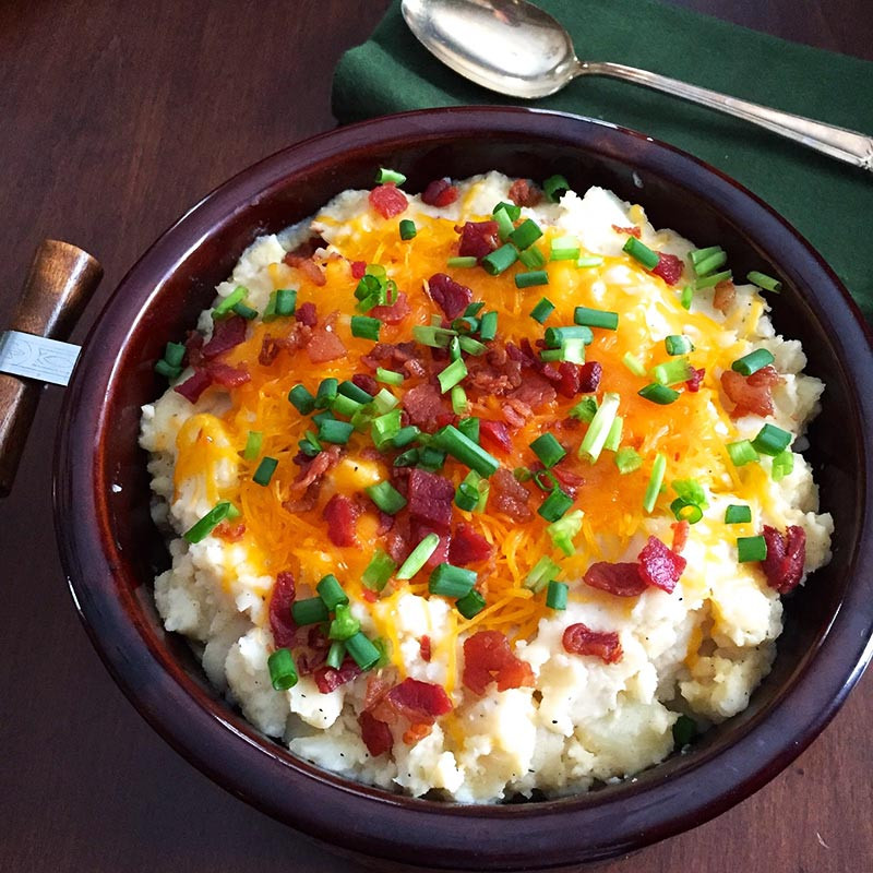 Loaded Mashed Potatoes Recipe
 Slow Cooker Loaded Mashed Potatoes Recipe Quiet Corner