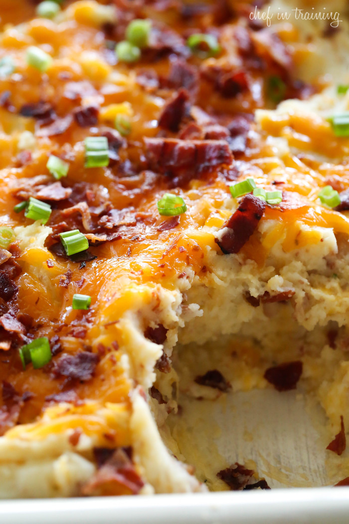 Loaded Mashed Potatoes Recipe
 Loaded Mashed Potato Casserole