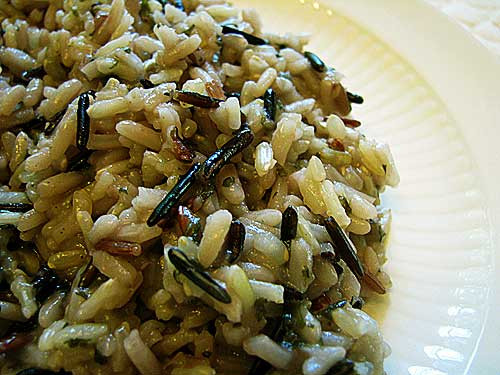 Long Grain Wild Rice
 Long Grain And Wild Rice With Mushrooms And Shallots