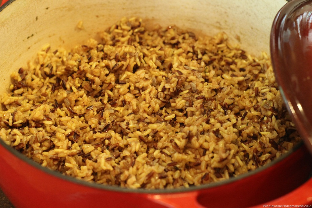 Long Grain Wild Rice
 long grain and wild rice recipe with chicken