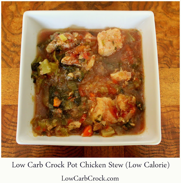 Low Calorie Crock Pot Recipes
 Low Carb Crock Pot Chicken Stew low calorie