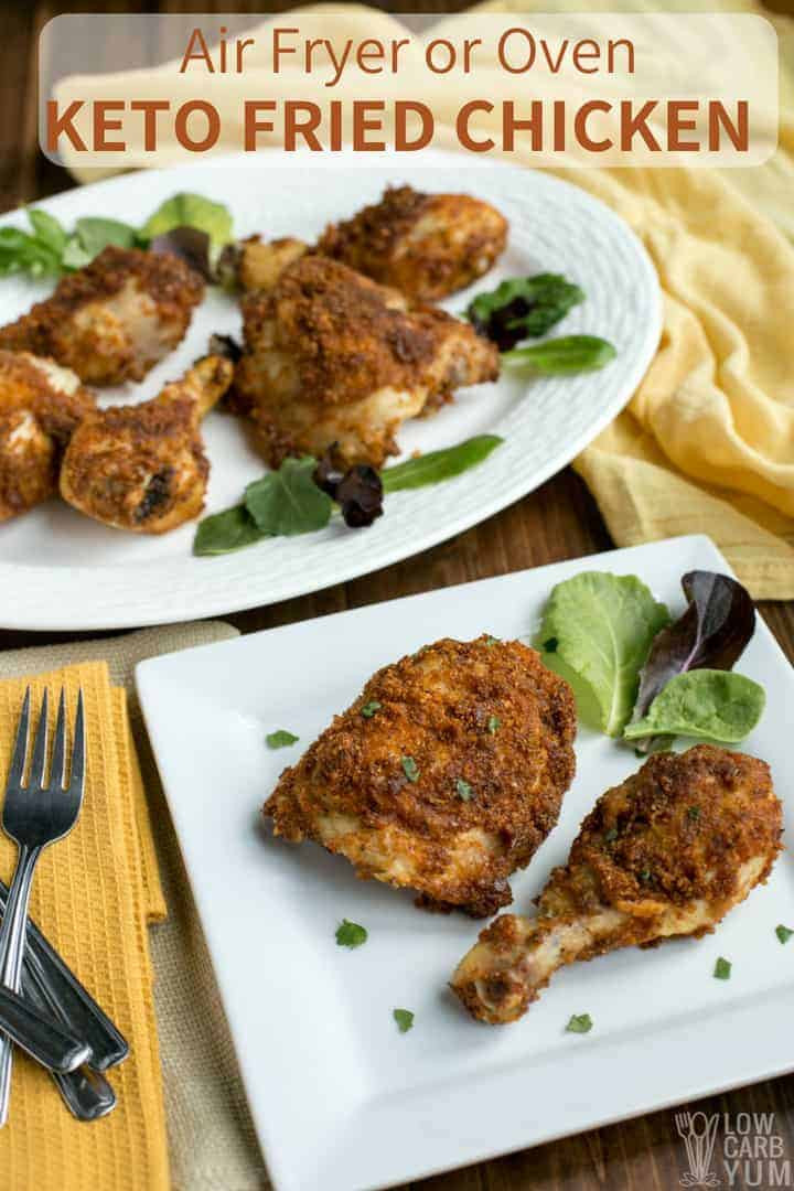 Low Carb Air Fryer Recipes
 Low Carb Keto Fried Chicken in Air Fryer or Oven