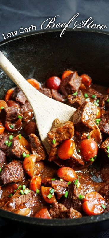 Low Carb Beef Stew
 Low Carb Beef Stew KetoConnect