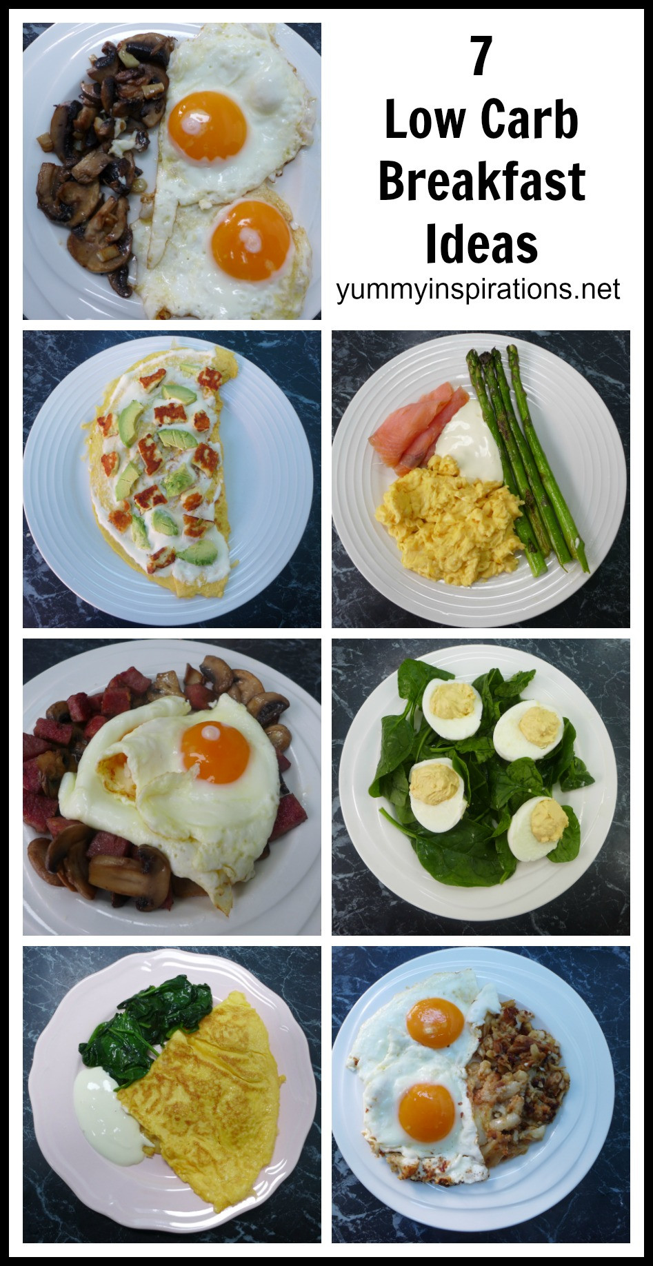 Low Carb Breakfast Recipes
 7 Low Carb Breakfast Ideas A week of Keto Breakfast Recipes