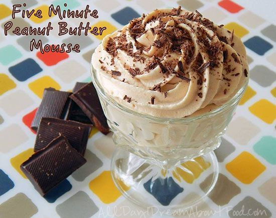 Low Carb Desserts With Cream Cheese
 5 Minute Peanut Butter Mousse – Low Carb and Gluten Free