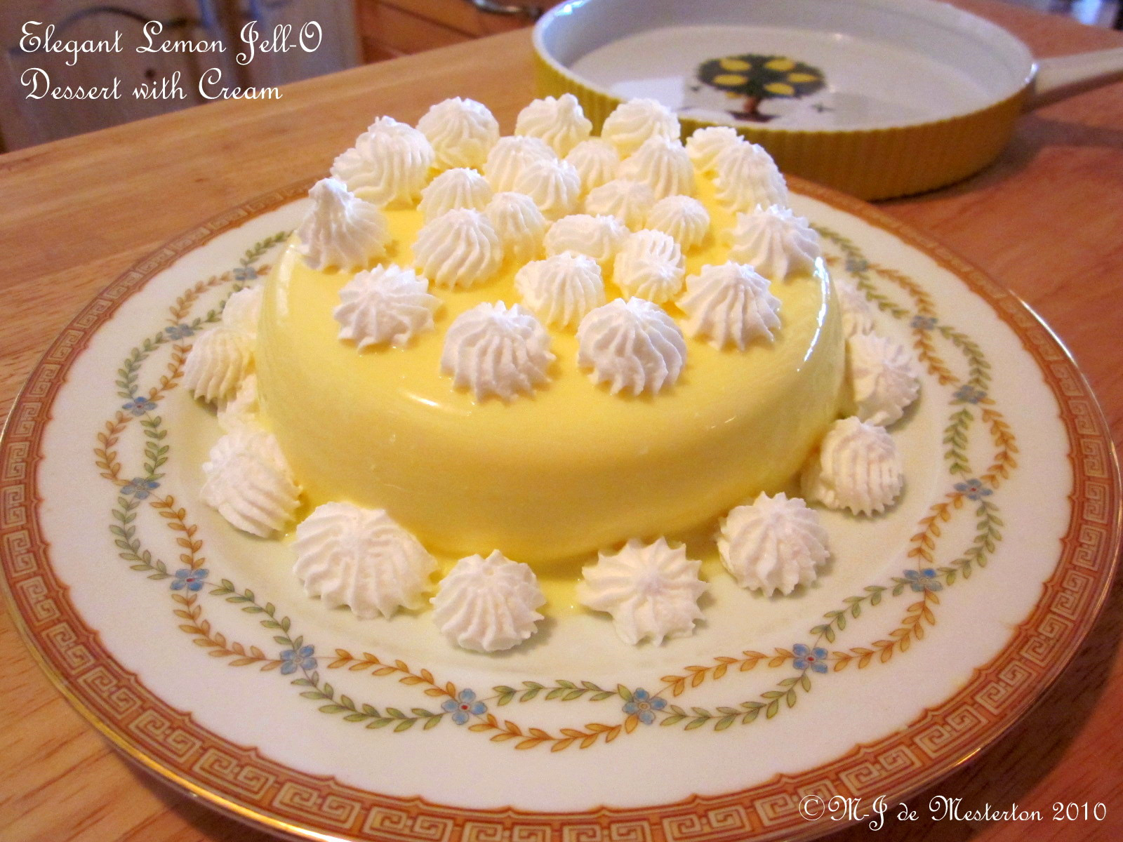 Low Carb Desserts With Cream Cheese
 M J s Elegant Cuisine Elegant Jell O Dessert with Cream