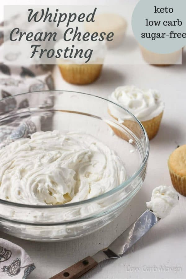 Low Carb Desserts With Cream Cheese
 Whipped Cream Cheese Frosting sugar free low carb