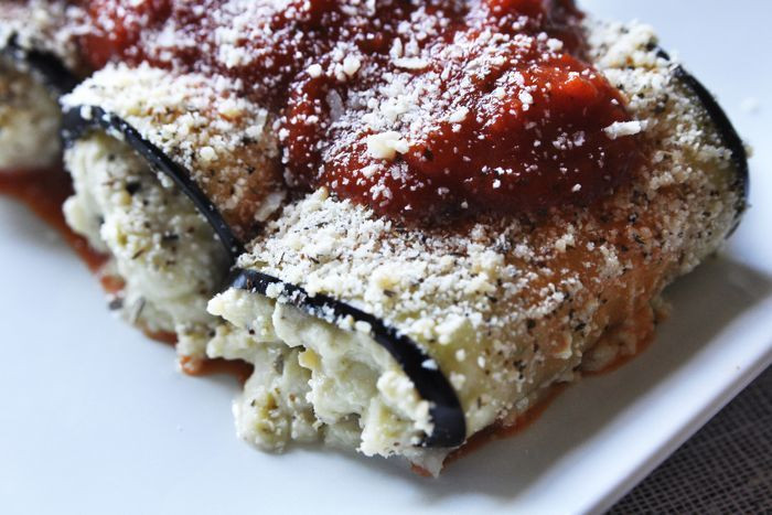 Low Carb Eggplant Recipes
 Eggplant Involtini w Pesto Filling Low Carb Side Dish Recipe