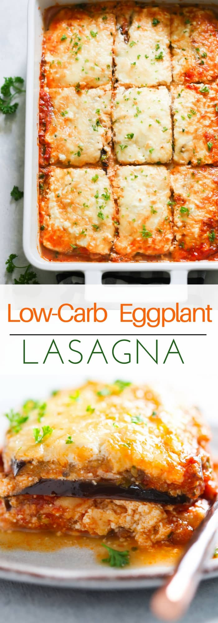 Low Carb Eggplant Recipes
 Low carb Eggplant Lasagna Recipe Video Primavera Kitchen