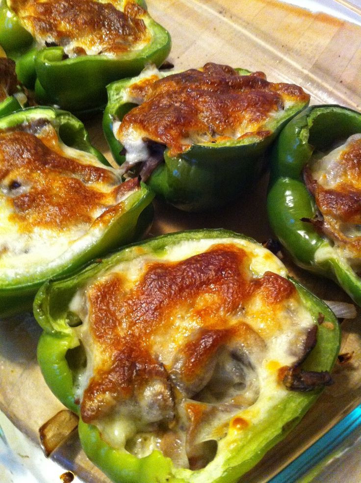 Low Carb High Protein Vegetarian Recipes
 Everything To Be Philly Stuffed Peppers I use red and