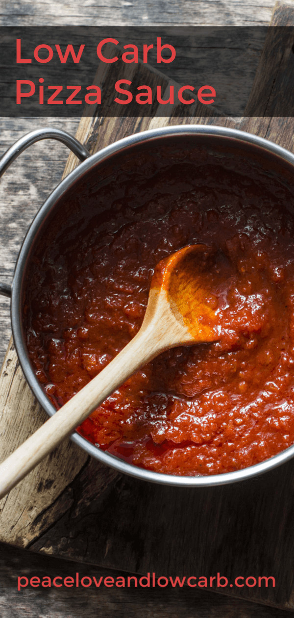 Low Carb Pizza Sauce
 Low Carb Pizza Sauce