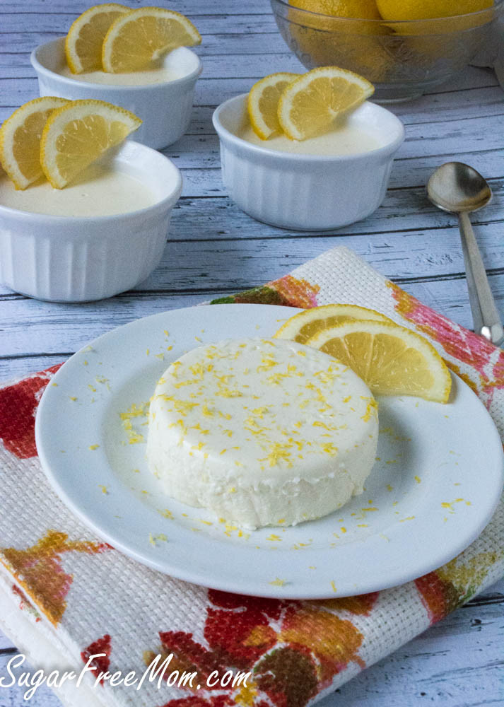 Low Carb Sugar Free Desserts
 Sugar Free Low Carb Lemon Panna Cotta