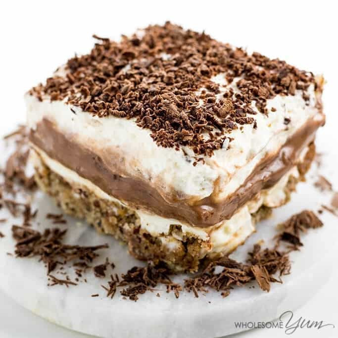 Low Carb Sugar Free Desserts
 in a Pan Dessert Recipe Sugar free Low Carb Gluten