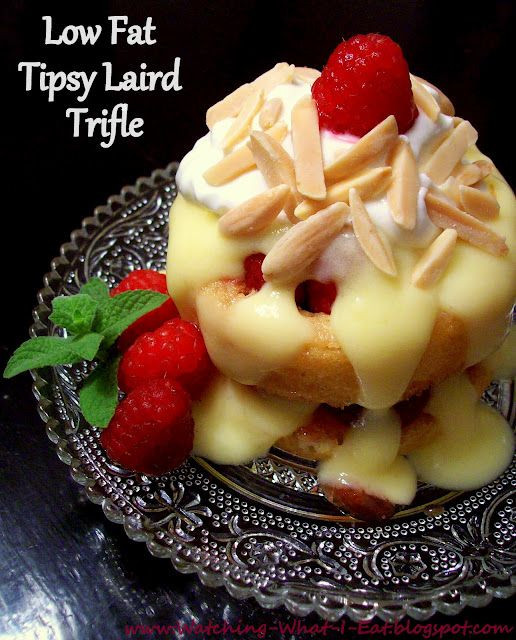 Low Cholesterol Desserts
 Tipsy Laird Trifle a low fat version of the classic