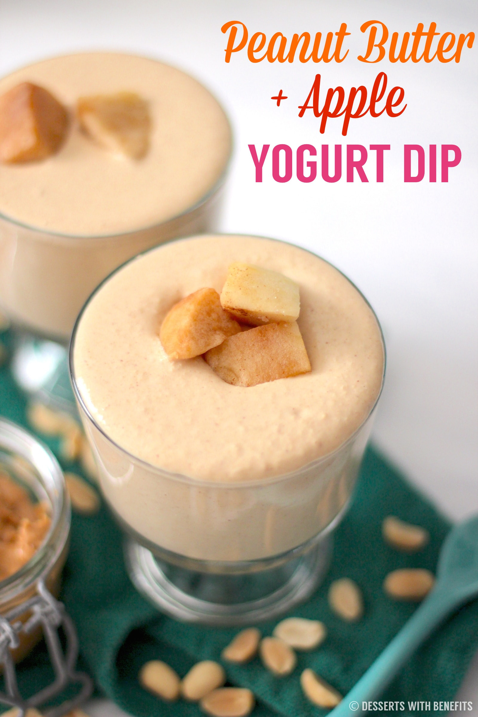 Low Cholesterol Desserts
 Healthy Peanut Butter Apple Yogurt Dip
