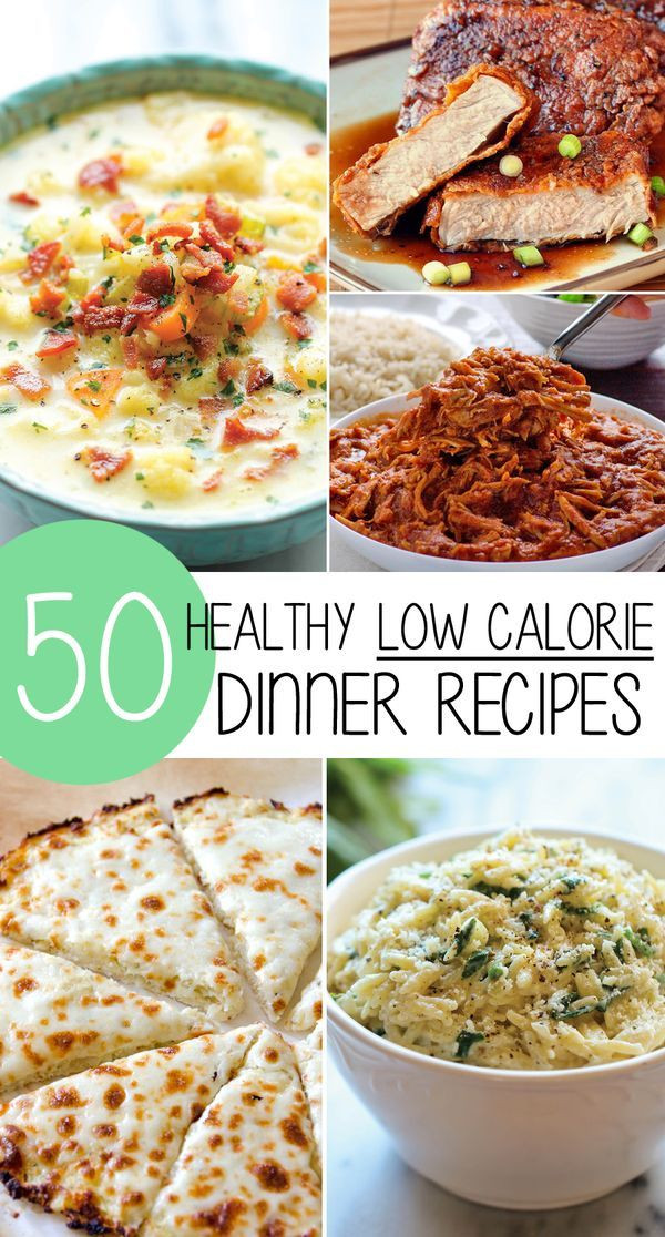 Low Fat Dinner Ideas
 50 Healthy Low Calorie Weight Loss Dinner Recipes