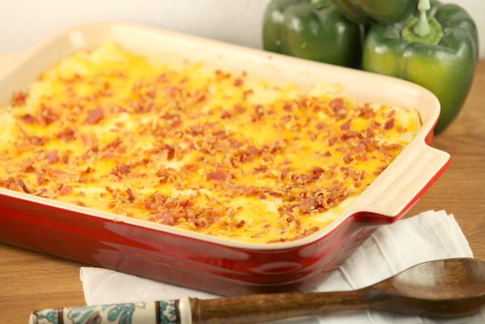 Low Fat Mashed Potatoes
 Healthy Low Calorie Loaded Mashed Potato Casserole